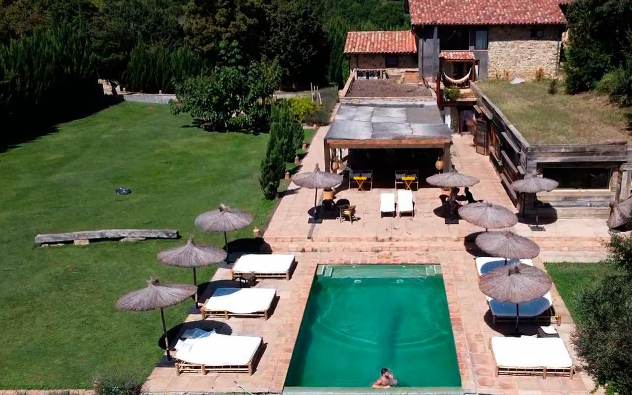 Masia El Puig La Vall de Bianya Exteriér fotografie