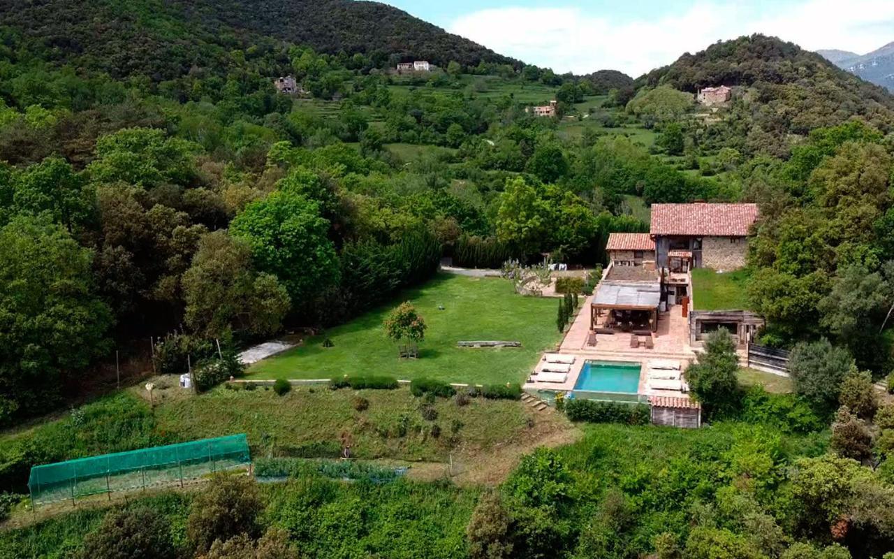 Masia El Puig La Vall de Bianya Exteriér fotografie