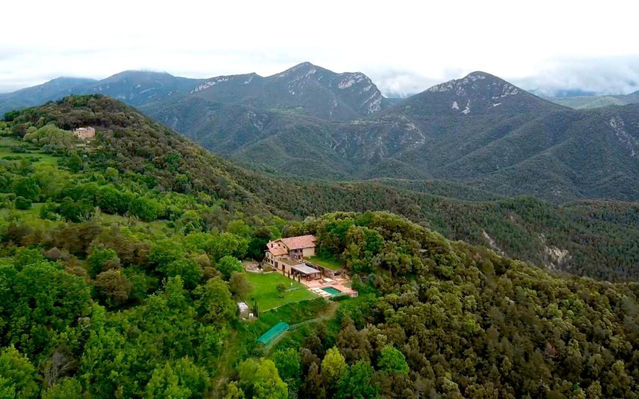 Masia El Puig La Vall de Bianya Exteriér fotografie
